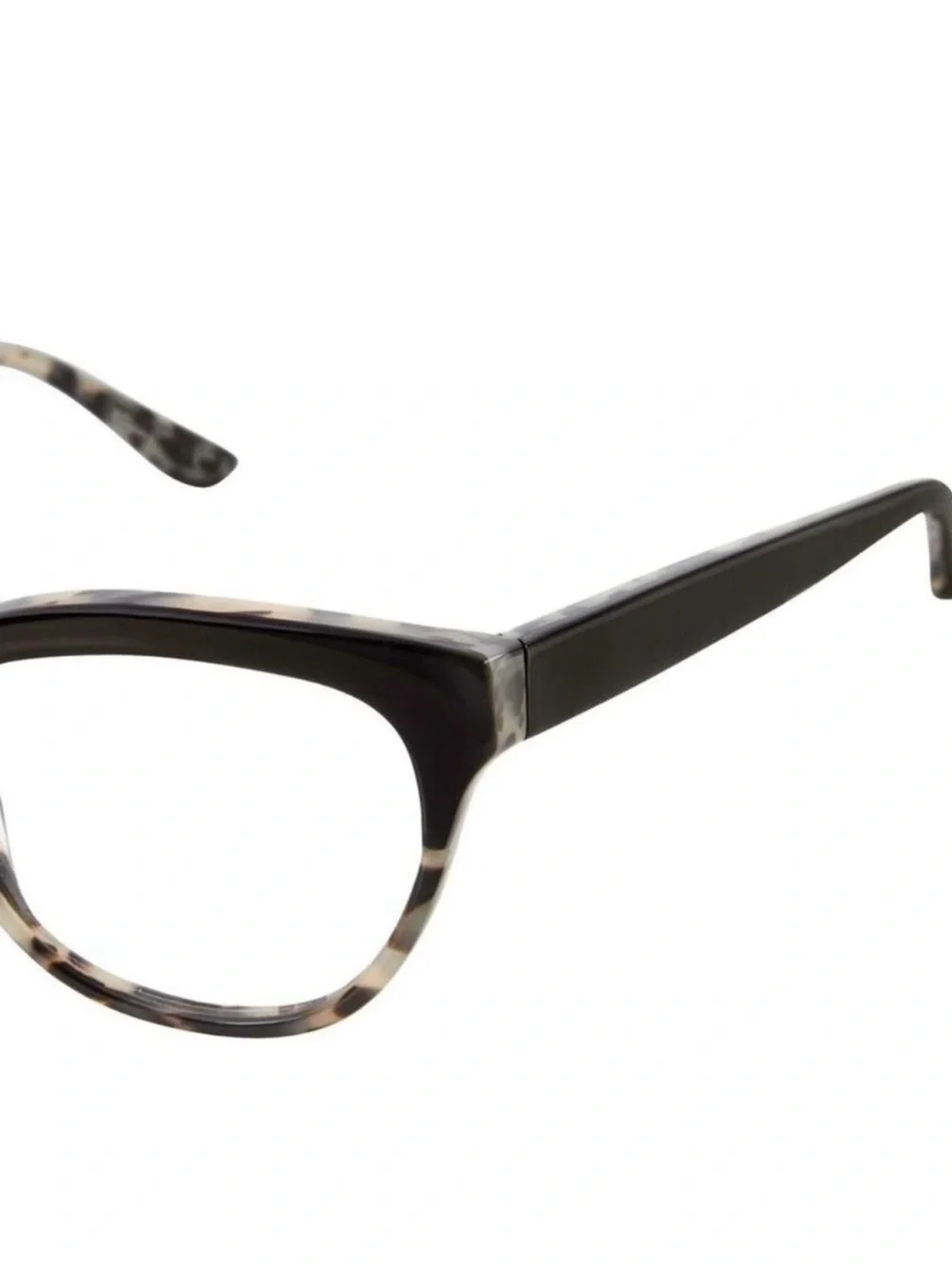GX by Gwen Stefani Women's Tortoiseshell Cat-Eye Glasses - Brown/Black